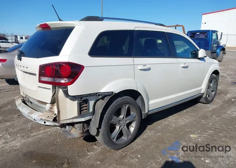 2017 Dodge Journey Crossroad Plus from USA, damaged, VIN 3C4PDCGG0HT676938